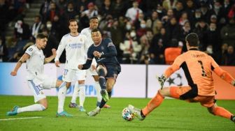 Gol Dramatis di Menit Akhir Mbappe, PSG Kalahkan Real Madrid