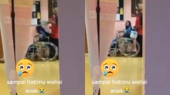 Viral Wanita Aniaya Ibu yang Sudah Ringkih di Kursi Roda, Videonya Hancurkan Hati