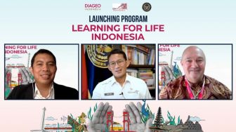 Program Learning For Life Besutan Diageo dan Britcham Dapat Apresiasi dari Menparekraf