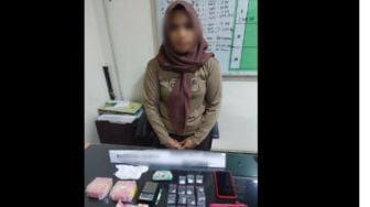 Bantu Suami Jual Sabu 10,32 gram, Istri Muda Ditangkap Polisi