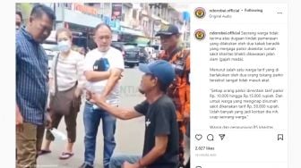 Viral Tukang Parkir Patok Harga Rp 10 Ribu Per Mobil, Warga Protes Tak Terima