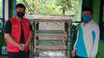 Mahasiswa KKN Unhas Bikin Inovasi Pengering Biji Kopi, Menggunakan Bahan Bambu dan Batang Kopi