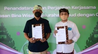 Gojek Dan Yayasan Bina Wisata Ubud Sepakati Kerja Sama Pemanfaatan Aplikasi Guna Pengembangan UMKM