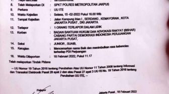 Tanya 'Apa Benar Sosok Hasto PDIP di Balik Penambang Andesit?', Pemilik Akun Twitter Andi Arief Dilaporkan ke Polisi