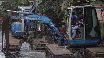 Digugat Warga Korban Banjir, Pengerukan Kali Mampang Ditarget Rampung Juni Tahun Ini