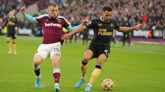 Batal Menang di Markas Sendiri, West Ham United Harus Puas Berbagi Poin dengan Newcastle United