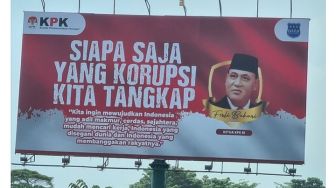 Viral di Twitter Baliho Firli Bahuri Pakai Pesan Antikorupsi, KPK Cek ke Lokasi