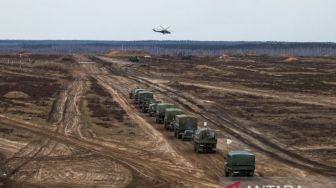 Rusia dan Belarus Perpanjang Latihan Militer di Utara Ukraina