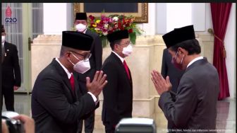 Resmi Dilantik Jokowi, Andi Widjajanto Jabat Gubernur Lemhanas, Arief Prasetyo Adi jadi Kepala Badan Pangan Nasional
