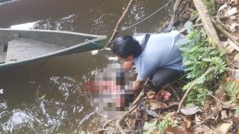 Rantan Temukan Jasad Bayi Mengapung di Tepian Sungai Jelai, Warga Ketapang Heboh