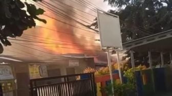 Lima Ruko di Pondok Aren Tangsel Terbakar, Diduga Akibat Tabung Gas Bocor