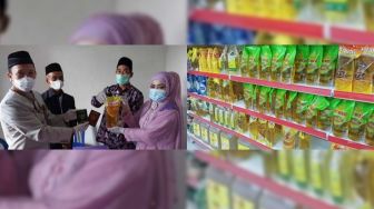 Epic! Pengantin Asal Ponorogo Nikah Dengan Maskawin 1 Liter Minyak Goreng