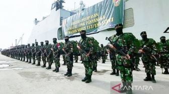 Ratusan Pasukan Raider Dikerahkan ke Papua