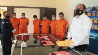 Tabanan Sasaran Transaksi Narkoba, Polisi Tangkap 6 Orang