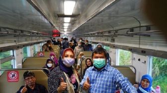 Uji Coba KA Garut-Cibatu Bisa Dinikmati Masyarakat Secara Gratis