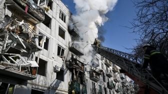 Perang Ukraina: Urunan Dana dan Membangun Kembali Apartemen yang Sempat Luluh Lantak