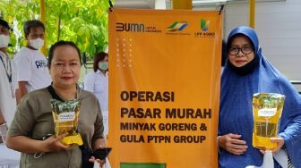 PTPN Group Gelar Operasi Pasar di Yogyakarta, Warga Langsung Borong Minyak Goreng dan Gula