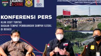 Tindak Pengelola Pembuangan Sampah Ilegal di Bekasi, Gakkum KLHK: Ini Kejahatan Serius