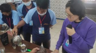 Pelatihan Barista Kalapas Samarinda M Ilham Agung Setyawan: Eks WBP Harus Mandiri