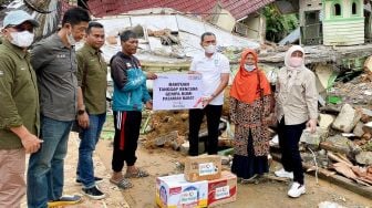 BNI Kirimkan Bantuan Kemanusiaan untuk Korban Gempa di Sumatera Barat