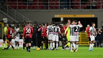 Hasil Liga Italia: AC Milan vs Udinese Berakhir Imbang 1-1