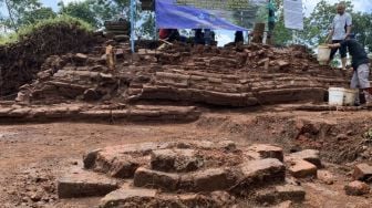 Arkeolog Perkirakan Temuan Situs Srigading Merupakan Kompleks Besar Candi