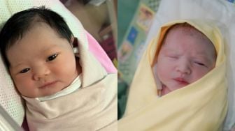 Dua Bayi Artis Lahir di Tanggal Sama, 5 Adu Potret Baby Ameena dan Baby Djiwa