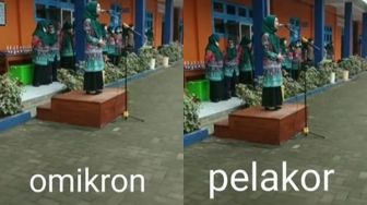 Viral Pidato Guru Minta Siswa Jaga Diri: Banyak Omicron dan Perebut Pasangan di Luar Sana