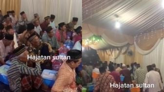 Viral Hajatan Ala Sultan, Berkat yang Dibawa Pulang Sukses Bikin Melongo, Warganet: Pulang Lengan Berotot