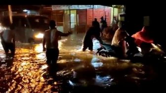 Hujan Melanda Medan, Sejumlah Wilayah Terendam Banjir