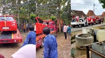 Awas Iri! Viral Lamaran Mewah di Rembang Sampai Bawa Seserahan Mobil dan Motor Mahal, Tetangga Auto 'Julid'