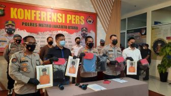 4 Pelaku Begal PPSU di Kelapa Gading Jakut Ditangkap, Positif Sabu