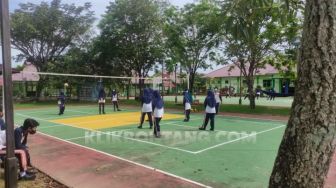 PTM Perdana di SMP Negeri 1 Bontang, Banyak Murid Absen Diduga Karena Sakit