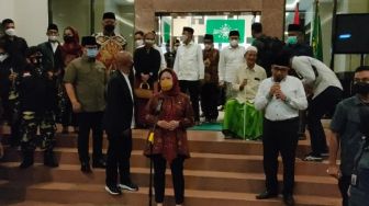 Puan Maharani Sowan ke Kiai NU di Jatim, Sebut Melanjutkan Tradisi Sang Kakek