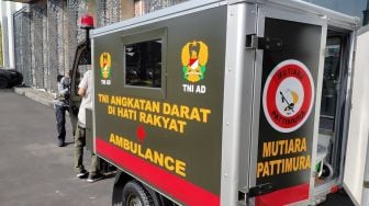 Kodam XVI/Pattimura Mendapat Bantuan Motor Ambulans Hasil Inovasi