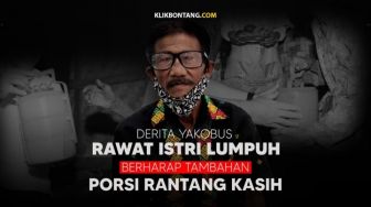 Lumpuh 3 Tahun Karena Stroke, Istri Yakobus Tak Dapat Jatah Program Rantang Kasih: Paling Butuh Istri Saya