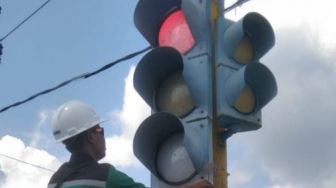 Dishub Paser Perbaiki 5 Unit Traffic Light, Sebut Beberapa Rambu Jalan juga Banyak yang Rusak dan Harus Diganti