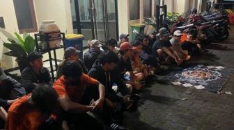 Nobar Persib Vs Persija Berujung Tawuran, Polisi Amankan Puluhan Bobotoh dan The Jakmania