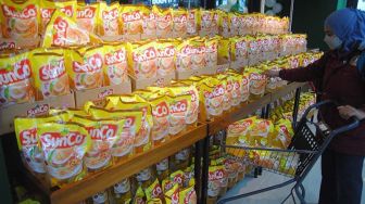 Stok Minyak Goreng Kosong Dua Pekan, Pedagang Pasar di Pekanbaru Ngamuk