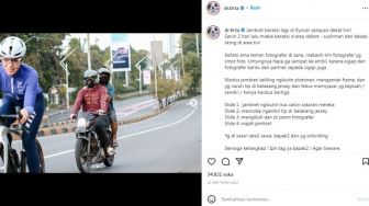 Dr Tirta Unggah Foto Pelaku Percobaan Jambret Pesepeda di Senayan, Polisi Turun Tangan