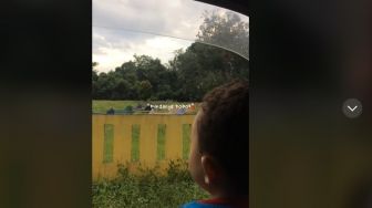 Bikin Hati Teriris, Viral Video Bocah Polos Kunjungi Makam Sang Ibu