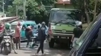 Kasus Viral Sopir Truk Dianiaya Pria Kekar di Cibubur, Polisi Periksa Empat Saksi