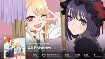 Link Download Anime My Dress-Up Darling Sub Indo Legal, Lengkap dengan Sinopsis  Sono Bisque Doll wa Koi wo Suru