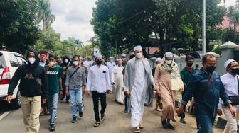 Alumni Umat Islam Bersatu Gelar Demo di Kementerian Agama Bogor, Sebut Menag Yaqut Sudah Menyakiti Hati Umat Muslim