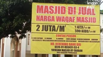 Masjid di Probolinggo Ini 'Dijual' Harganya Rp 2 Juta per Meter