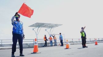 Bukit Asam dan Jasa Marga Bangun PLTS di Jalan Tol Bali Mandara