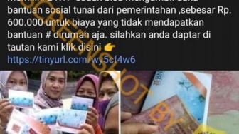 CEK FAKTA: Ramai Kabar Bantuan Sosial Rp 600 Ribu Bagi Pemilik E-KTP yang Belum Dapat Bantuan #dirumahaja, Benarkah?