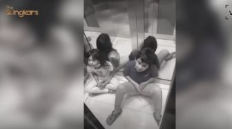 2 Anak Shireen Sungkar Bikin Panik Terjebak di Lift, Zaskia Sungkar Langsung Menangis