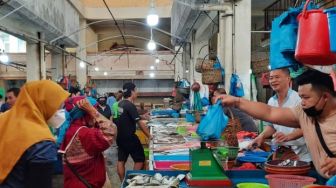Terbengkalai, Sebanyak 164 Pedagang Pasar Baru II Tanjungpinang yang Ambruk Belum Direlokasi PT TMB