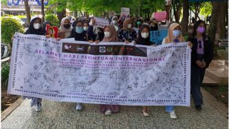 Rayakan Internasional Women"s Day di Sumsel: Perempuan Bicara agar Tak Ada Lagi Bias Gender